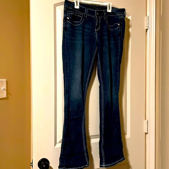 Seven 7 Jeans Rocker Slim Size 8 - Picture 1 of 4